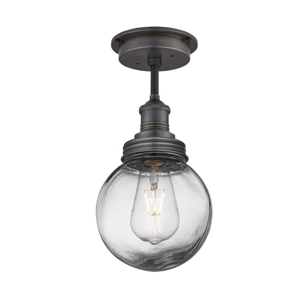 Outdoor hanging lights - Brooklyn Outdoor & Bathroom Flush Mount - INDUSTVILLE