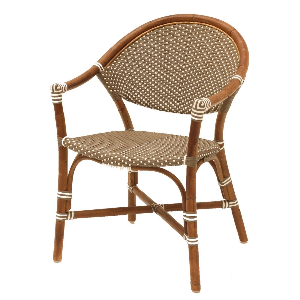 Chairs for hospitalities & contracts - CHAIRS & ARMCHAIRS IN RATTAN - BRUCS