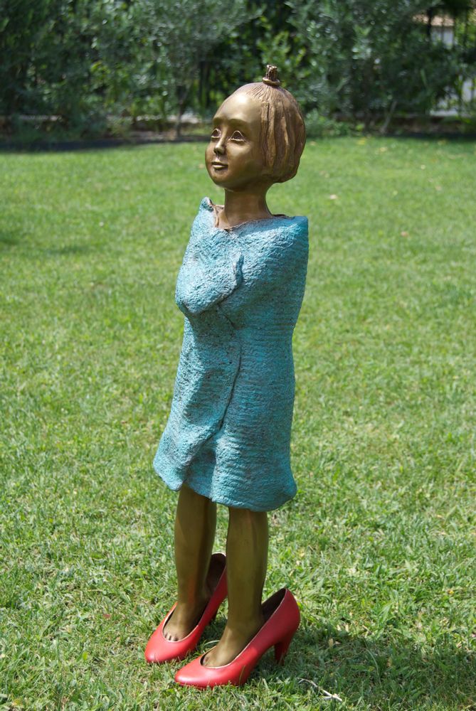 Sculptures, statuettes and miniatures - Sculpture Mom's Shoes - RONAYETTE MARIE-NOELLE