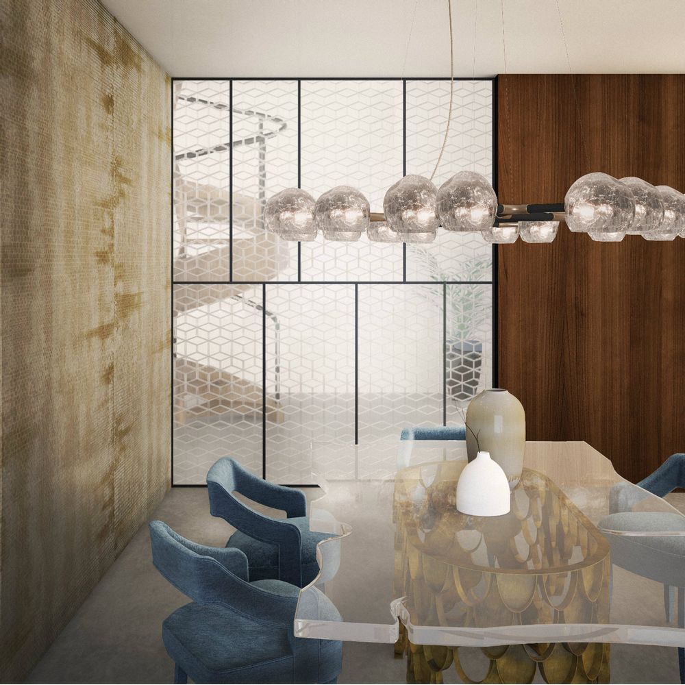 Hotel bedrooms - HORUS II Suspension Light - BRABBU DESIGN FORCES