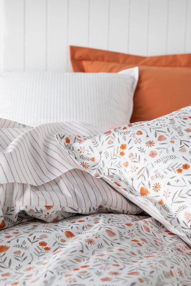 Linge de lit - Honoré - Parure de lit en percale de coton - ESSIX