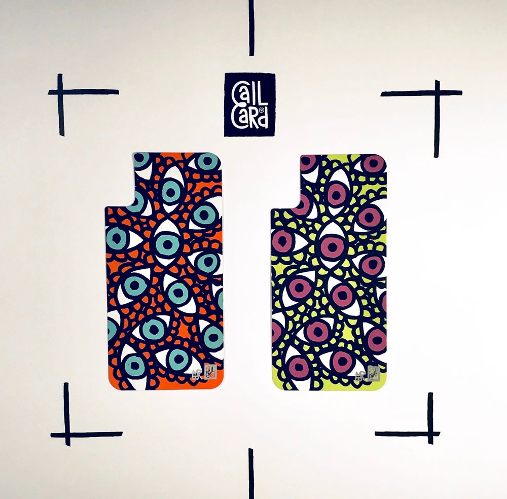 Apparel - FLOWER EYES PHONE CASE - CALL CARD®