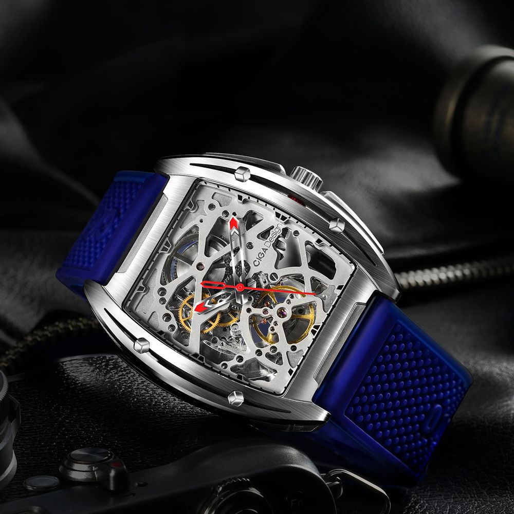 Montres et horlogerie - CIGA Design Skeleton Mechanical Watch-Z Series - CIGA DESIGN
