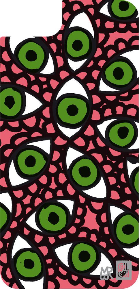 Apparel - FLOWER EYES PHONE CASE - CALL CARD®