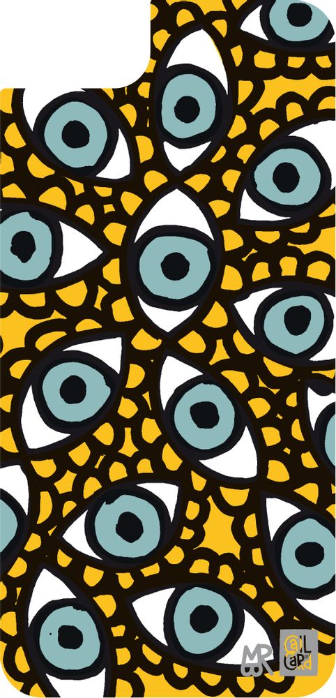 Apparel - FLOWER EYES PHONE CASE - CALL CARD®