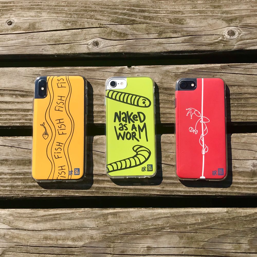 Apparel - NAKED AS A WORM PHONE CASE - CALL CARD®