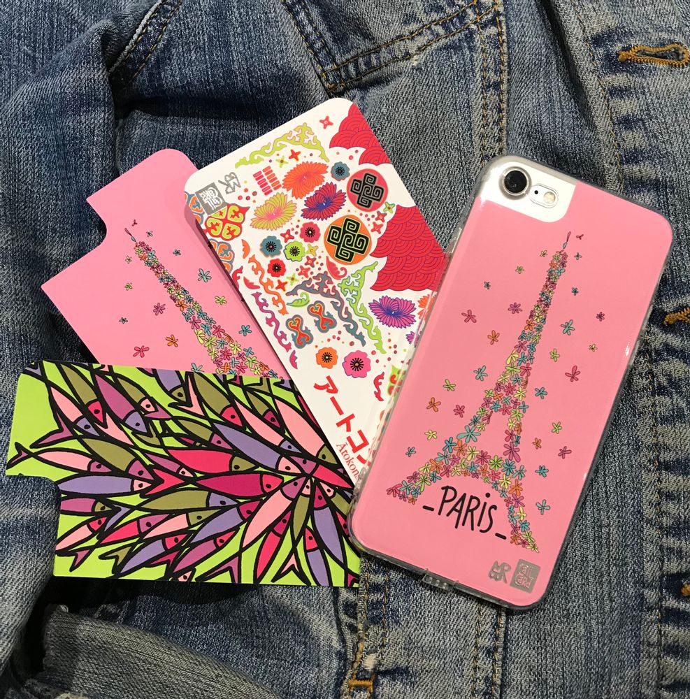 Apparel - FLOWER TOWER PHONE CASE - CALL CARD®