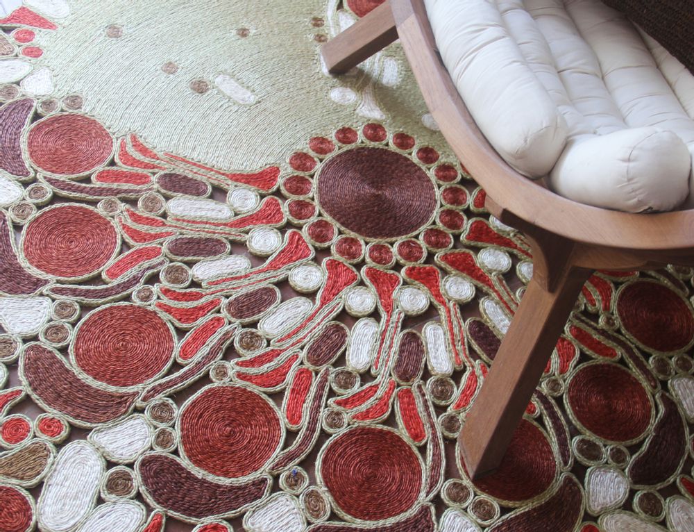 Tapis design - Peacock Tapis - GASY RUG