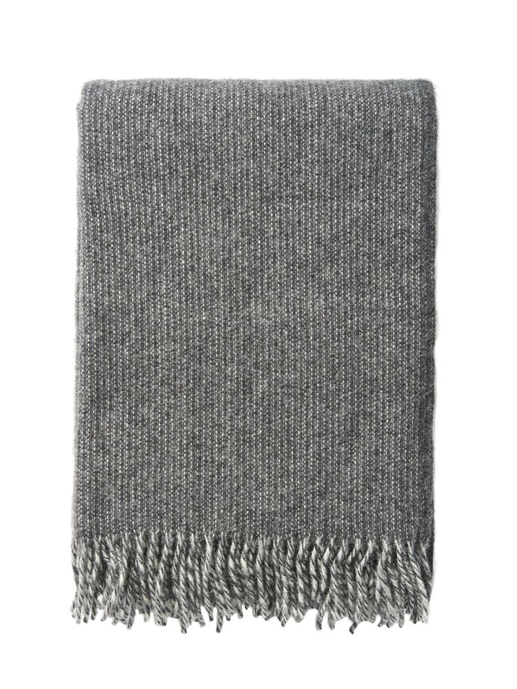 Throw blankets - Shimmer throw, eco woven 100% lambs wool - KLIPPAN YLLEFABRIK AB