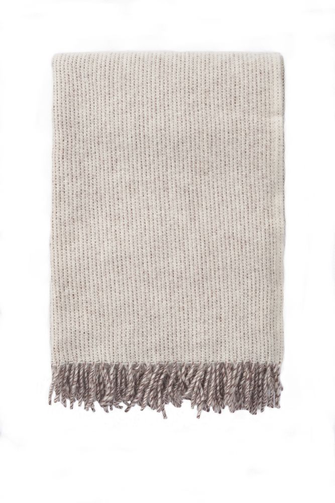 Throw blankets - Shimmer throw, eco woven 100% lambs wool - KLIPPAN YLLEFABRIK AB