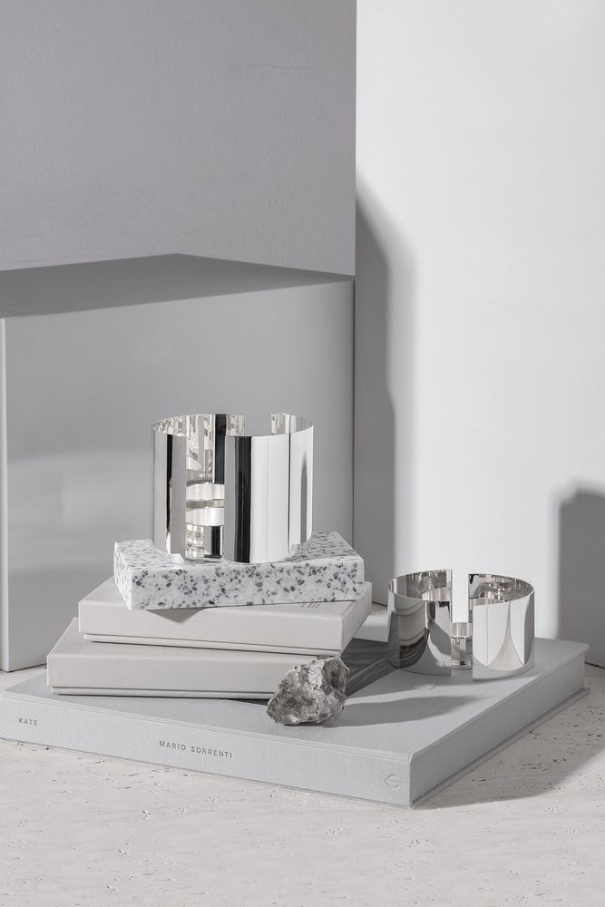 Floral decoration - INFINITY CANDLE HOLDERS DESIGN BERNADOTTE & KYLBERG - SKULTUNA 1607