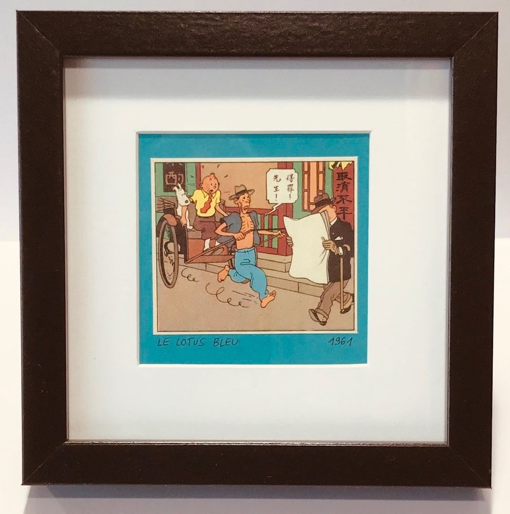Frames - CADRE BD, GAMME TINTIN, RÉF 427 - LA CASE DE L'ONCLE OLIVE