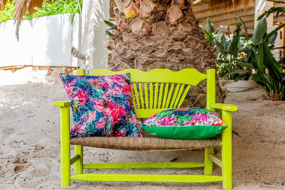 Fabric cushions - "CANDY" cushion, cotton or velvet, Ethnic prints - ARTPILO
