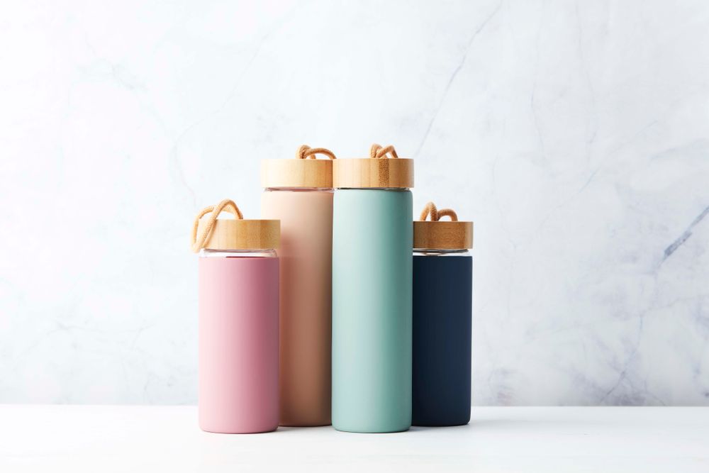 Accessoires thé et café - Bouteilles en verre ou en inox - LIVWISE (POINT-VIRGULE)