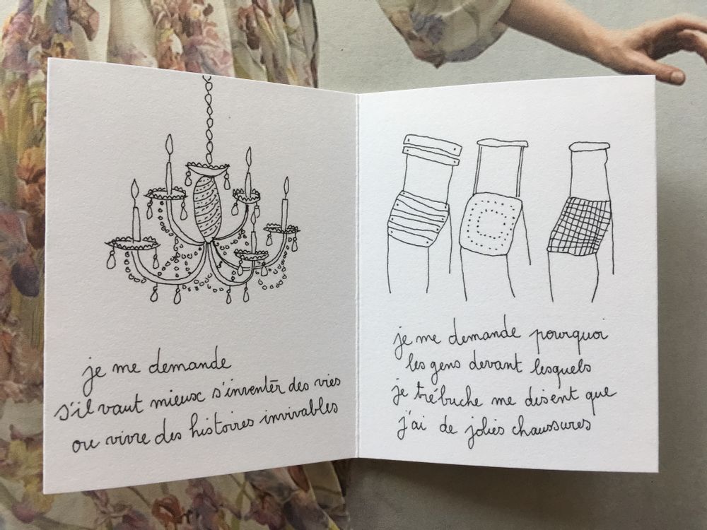 Papeterie - Petits accordéons poétiques - PAPILLON PAPILLONNAGE
