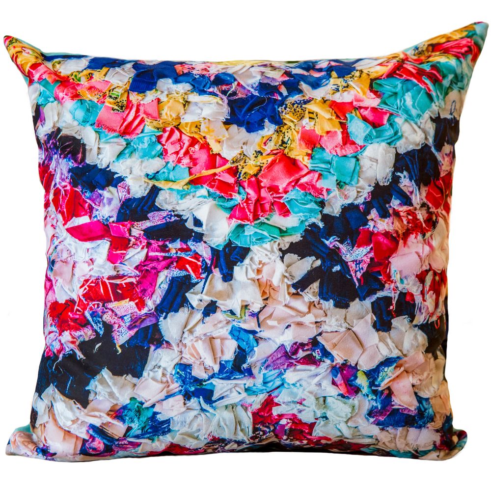 Coussins textile - Coussin "DIAMONDS", velours, coton, imprimés motifs Ethniques - ARTPILO