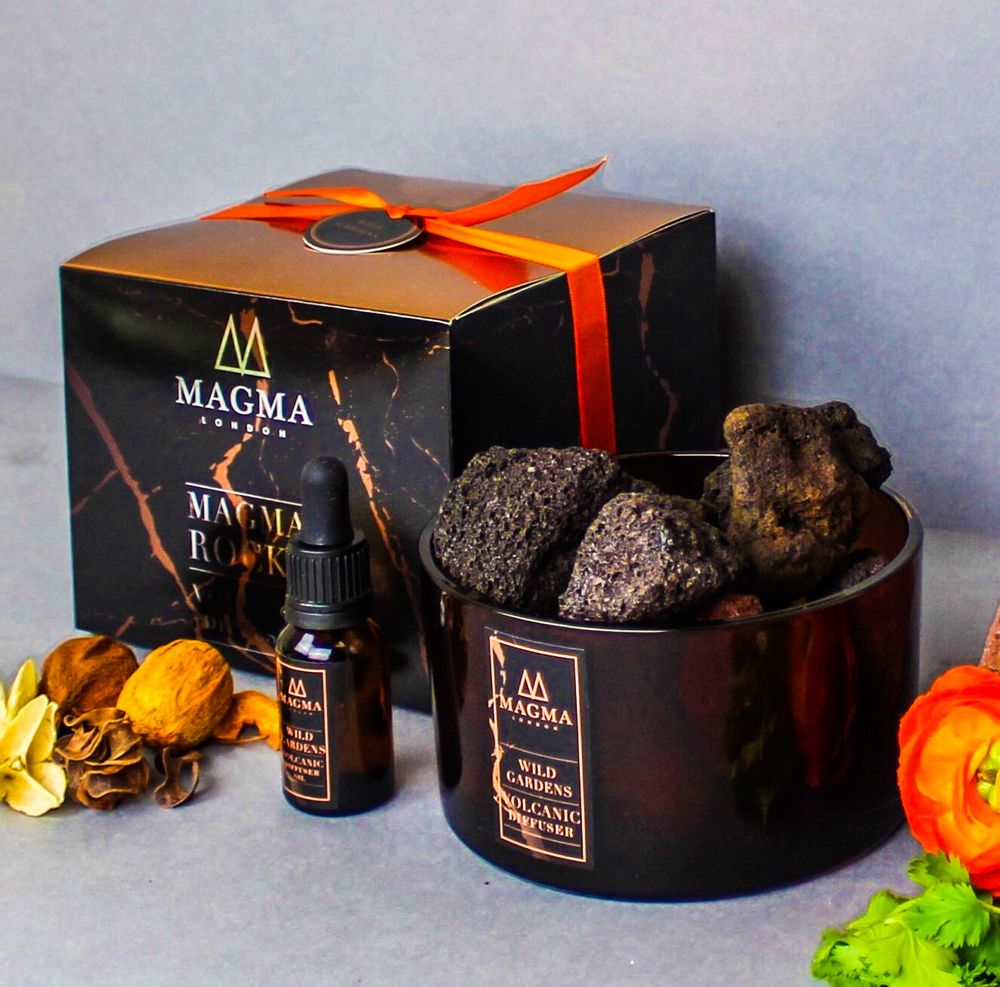 Home fragrances - Magma Rocks (Volcanic Rock Diffuser) - MAGMA LONDON