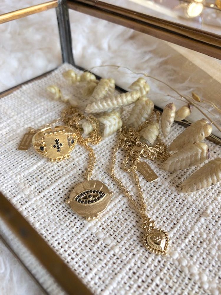 Jewelry - Bague Angel / Collier Achile / Collier Heart - VIRGINIE BERMAN