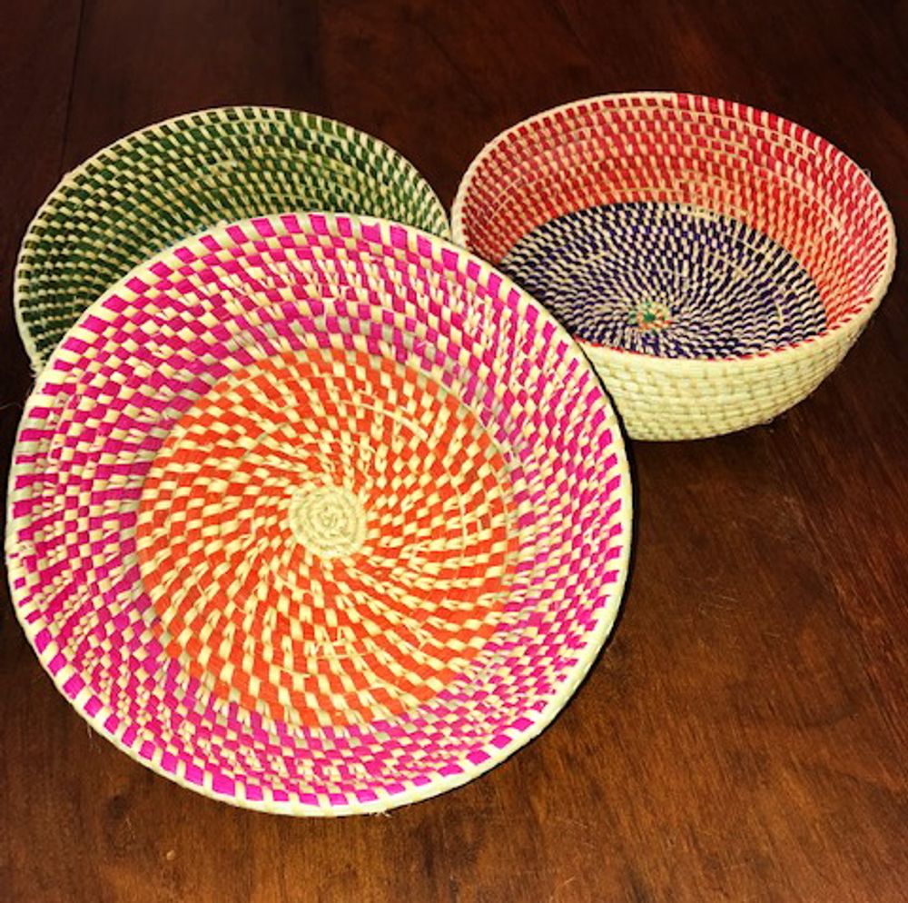 Platter and bowls - bread bowl, plate of position, trays and various containers. - NATIVO ARGENTINO