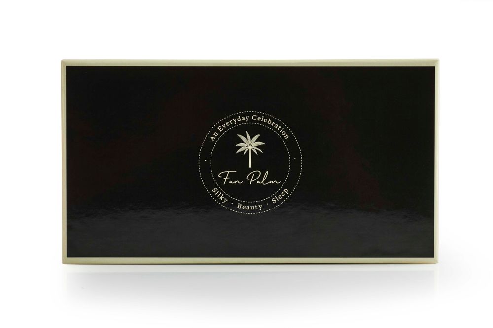 Vêtements de nuit - Fan Palm Eye Silk Mask - FAN PALM