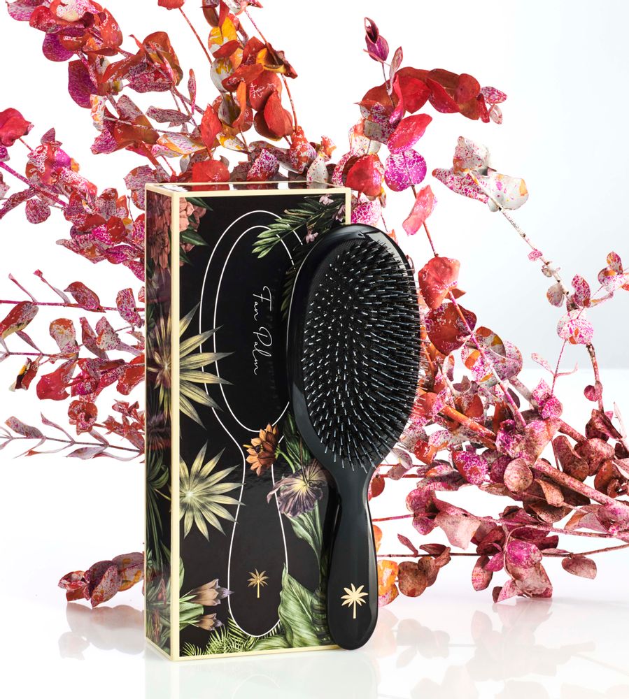 Accessoires cheveux - Fan Palm Hair Brush - FAN PALM