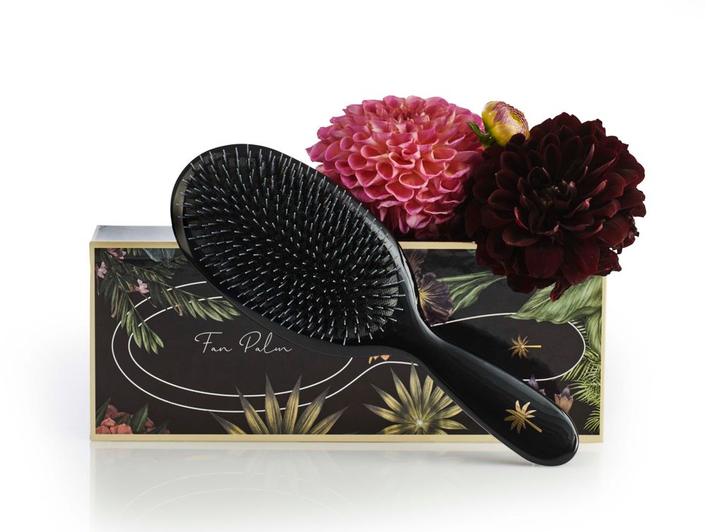 Accessoires cheveux - Fan Palm Hair Brush - FAN PALM