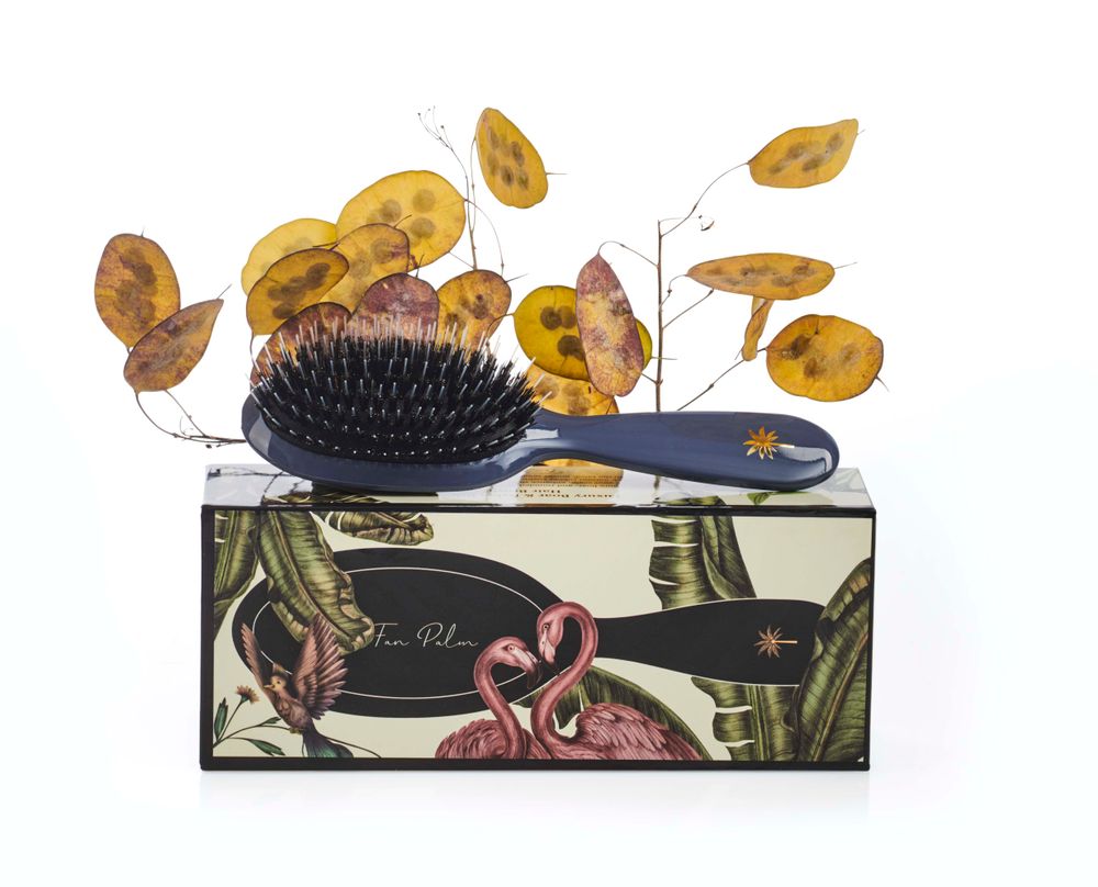 Accessoires cheveux - Fan Palm Hair Brush - FAN PALM