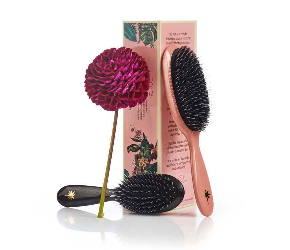 Accessoires cheveux - Fan Palm Hair Brush - FAN PALM