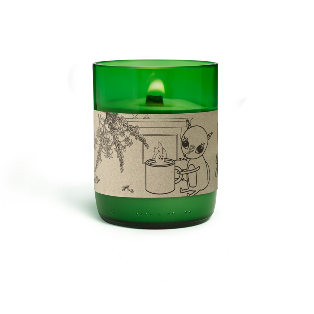 Objets design - Bougie parfumée KAMINGEFLÜSTER, 350ml - LOOOPS KERZEN