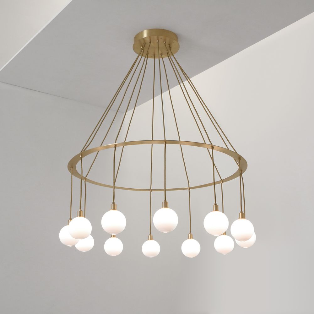 Plafonniers - Lustre Drape Circle12 - SKLO