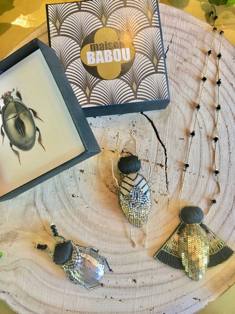 Bijoux - Hand made brooches and accessories - MAISON BABOU