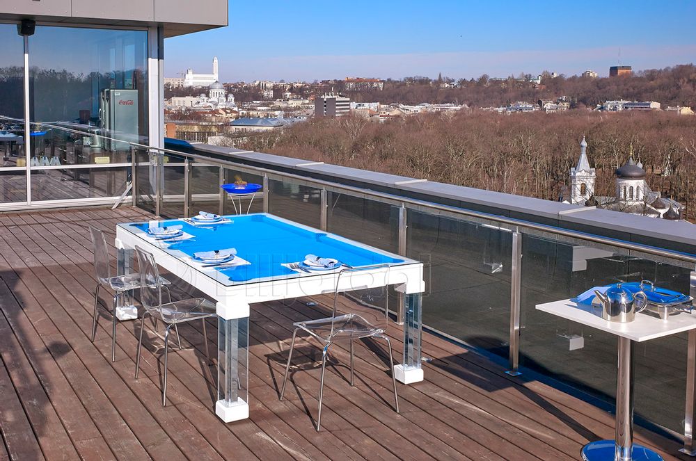 Dining Tables - PRONTO VISION POOL TABLE - BILIJARDAI JSC
