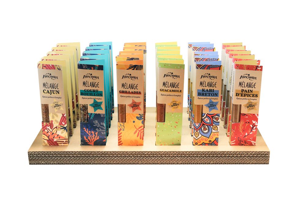 Spices - ABRACADABRA DISPLAYS - LE MONDE EN TUBE 100% ÉPICES