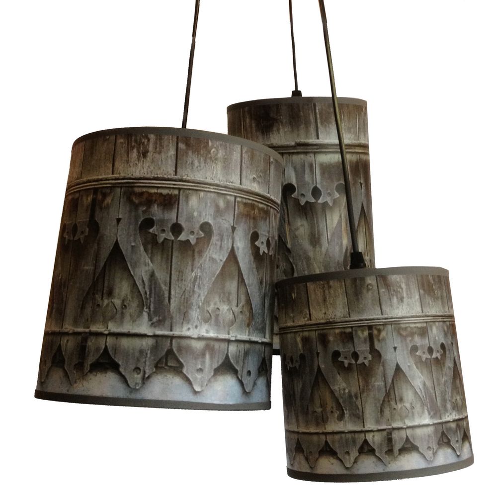 Chambres d'hôtels - COLLECTION LUMINAIRES MONTAGNE /SUSPENSION SIMPLE OU TRIPLE / PERSONNALISABLE ET SUR MESURE - LA MAISON DE GASPARD
