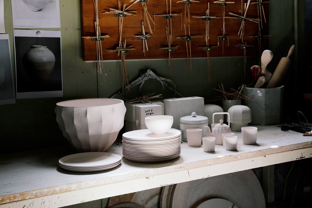 Accessoires thé et café - Korean Ceramic artist : Kim Kyung-su  - ICHEON CERAMIC