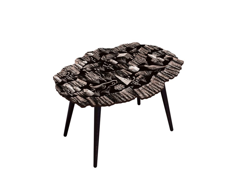 Tables basses - TABLES PAYSAGES INTERIEURS par BAPTISTE VANDAELE - BAZARTHERAPY EDITION