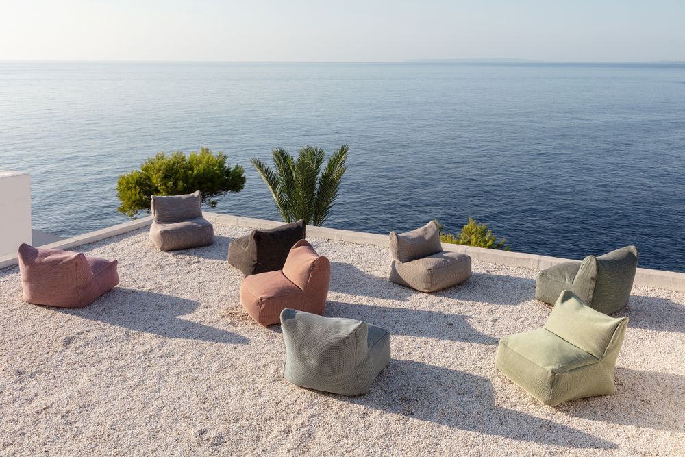 Lawn chairs - Roolf Living - Dotty Pouffes - ROOLF-LIVING OUTDOOR FURNITURE