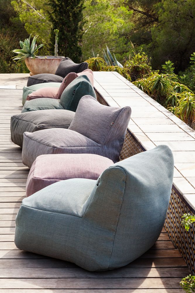 Lawn chairs - Roolf Living - Dotty Pouffes - ROOLF-LIVING OUTDOOR FURNITURE