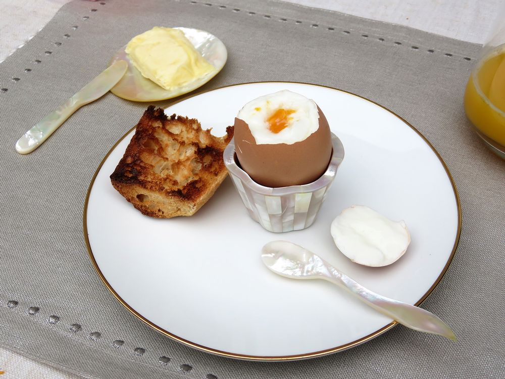 Couverts de service - Articles en nacre pour le caviar, la gastronomie - ANDAMAN