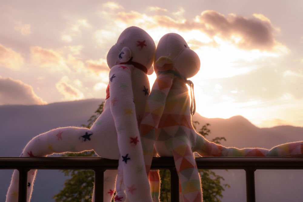Soft toy - Monsieur Marcel - MONSIEUR CHAUSSETTE