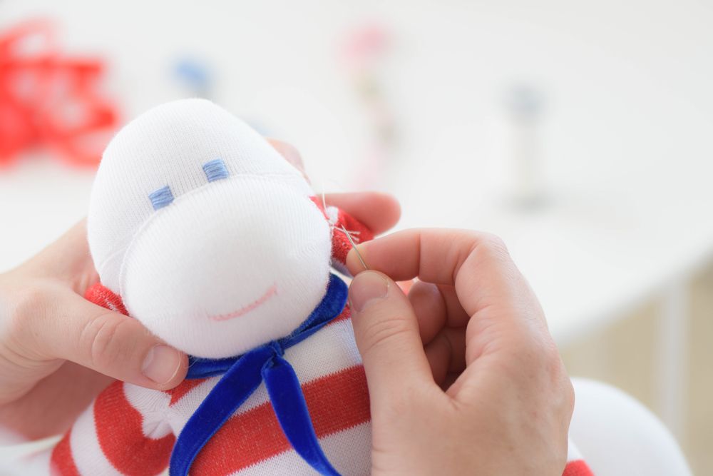 Soft toy - Monsieur Marin - MONSIEUR CHAUSSETTE