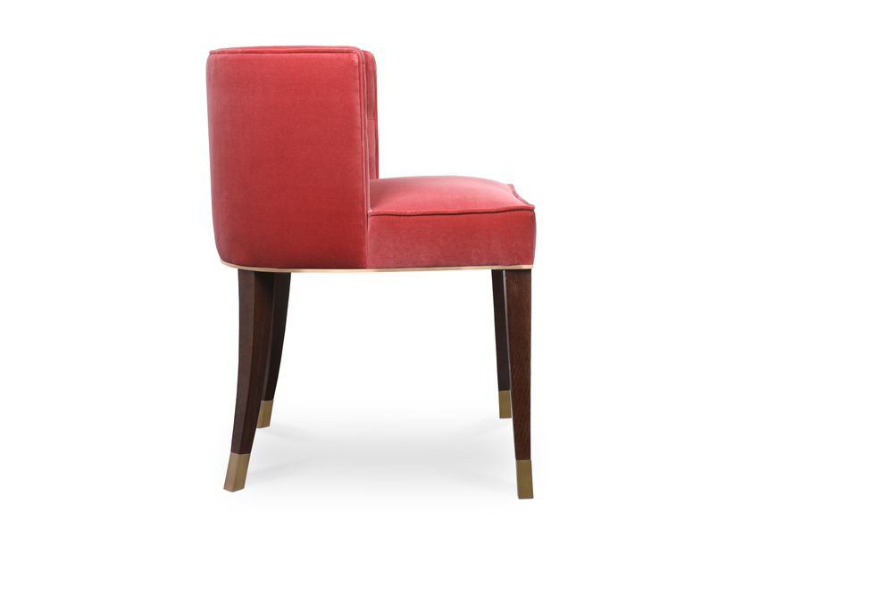 Chaises pour collectivités - BOURBON Fauteuil de salle à manger classique Bleu - Couleur Pantone de l'année 2020 - BRABBU DESIGN FORCES