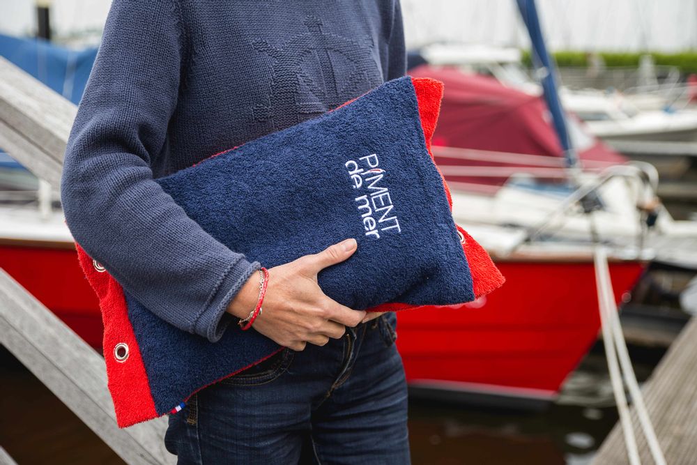 Autres linges de bain - COUSSIN DE PLAGE - PIMENT DE MER