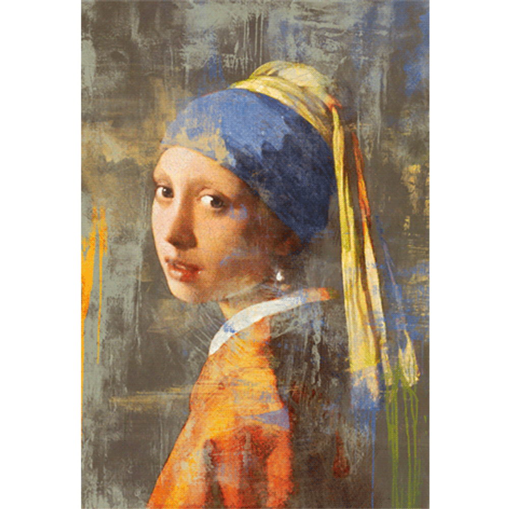 Other wall decoration - AluArt, Girl with a pearl earring - MONDILAB