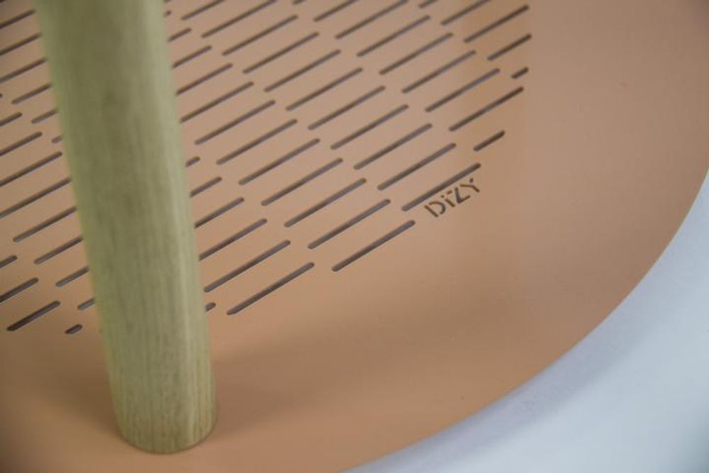 Tables de nuit - TABLE DE CHEVET DUO DE PLATEAUX & LAMPE by Charlotte - DIZY