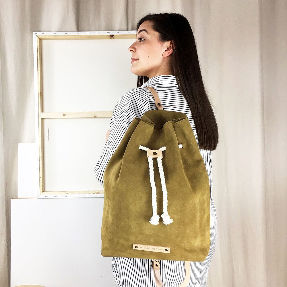 Leather goods - Sack backpack - MIOLOS DESIGN