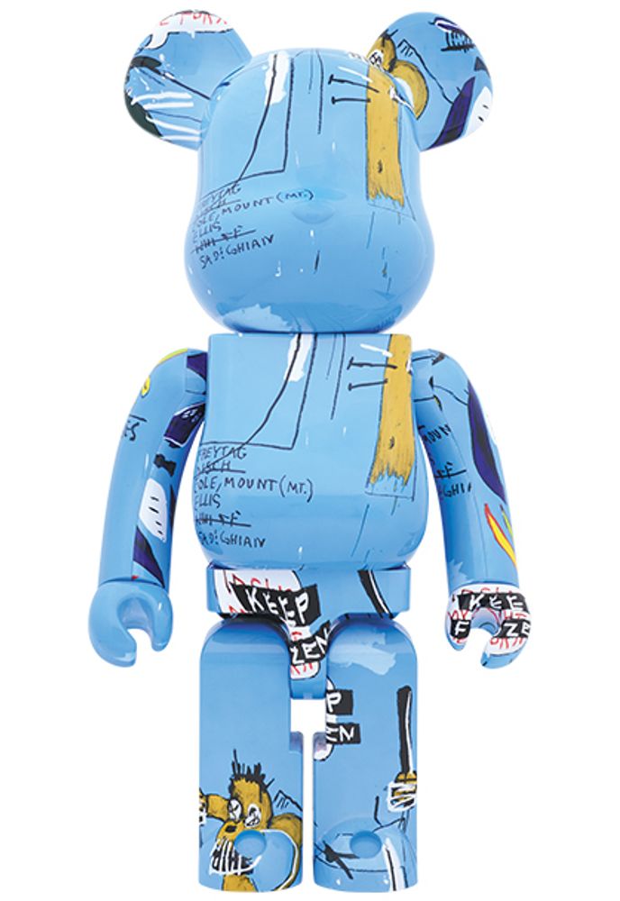 Decorative objects - Bearbrick 100 + 400% Jean-Michel Basquiat #4 - ARTOYZ