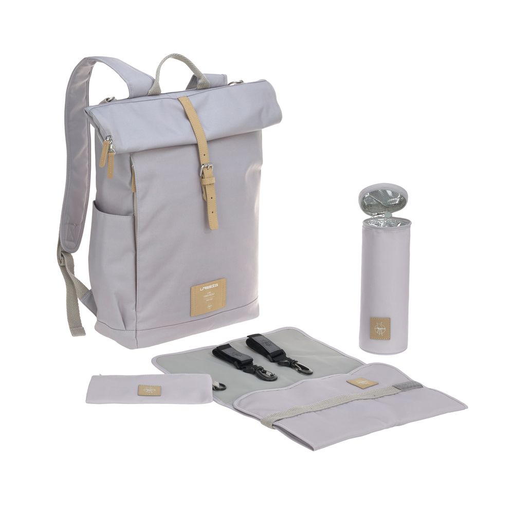 Bags and totes - LÄSSIG diaper backpack - Rolltop - LASSIG GMBH
