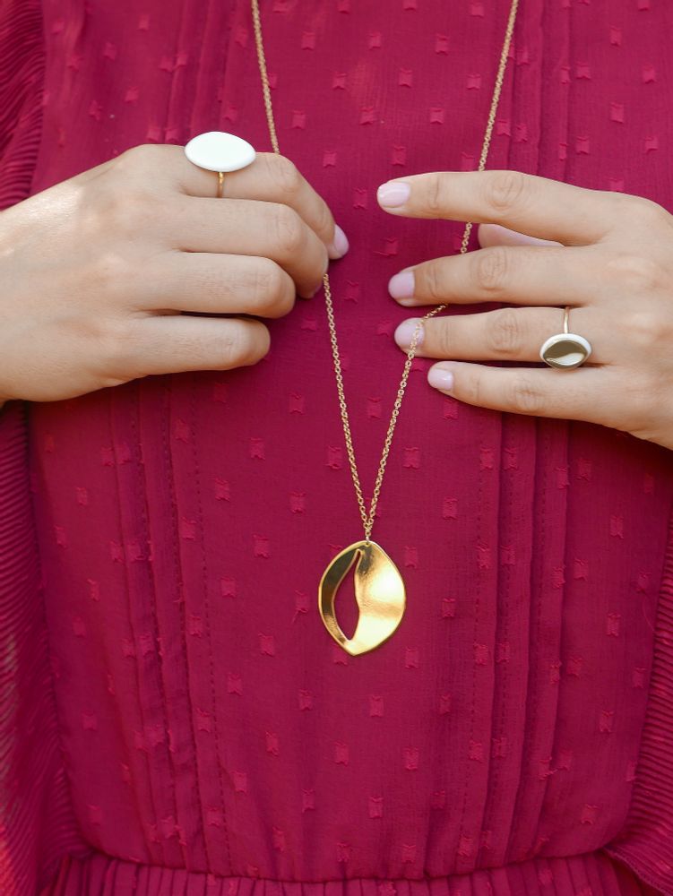 Jewelry - Olea Provence porcelain and gold rings - JOUR DE MISTRAL