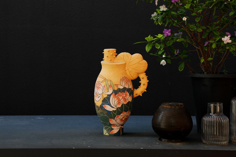 Ceramic - Korean Ceramic artist : Yeo Kyung-lan - ICHEON CERAMIC